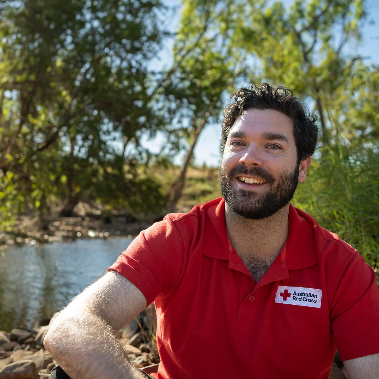 Volunteering with Red Cross