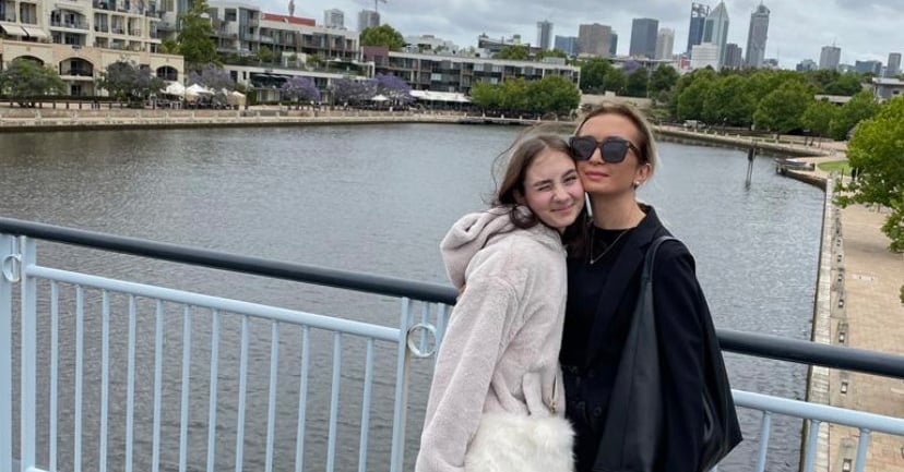 A mother's journey from Kharkiv to Perth in search of safety