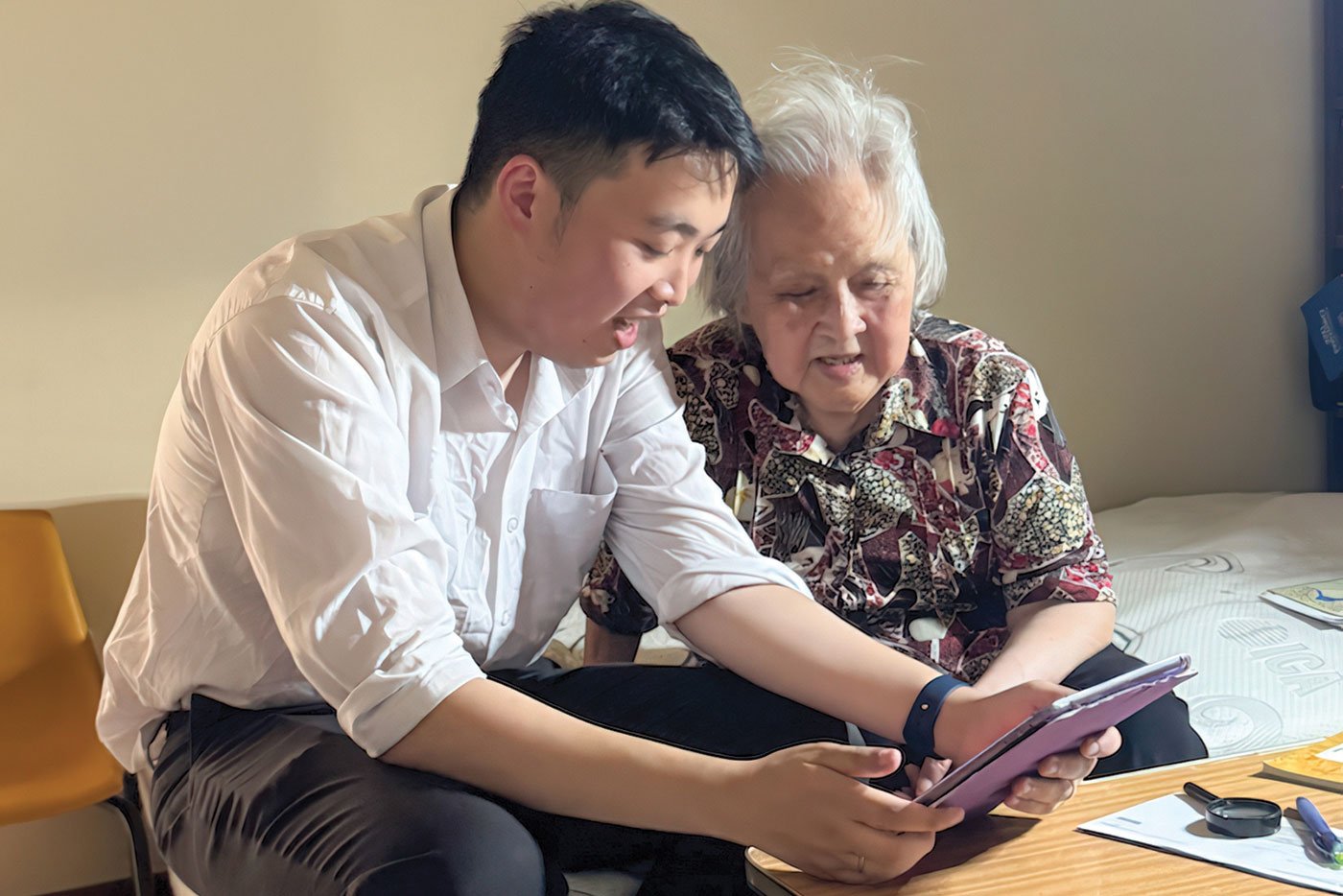 Building connection while learning new skills