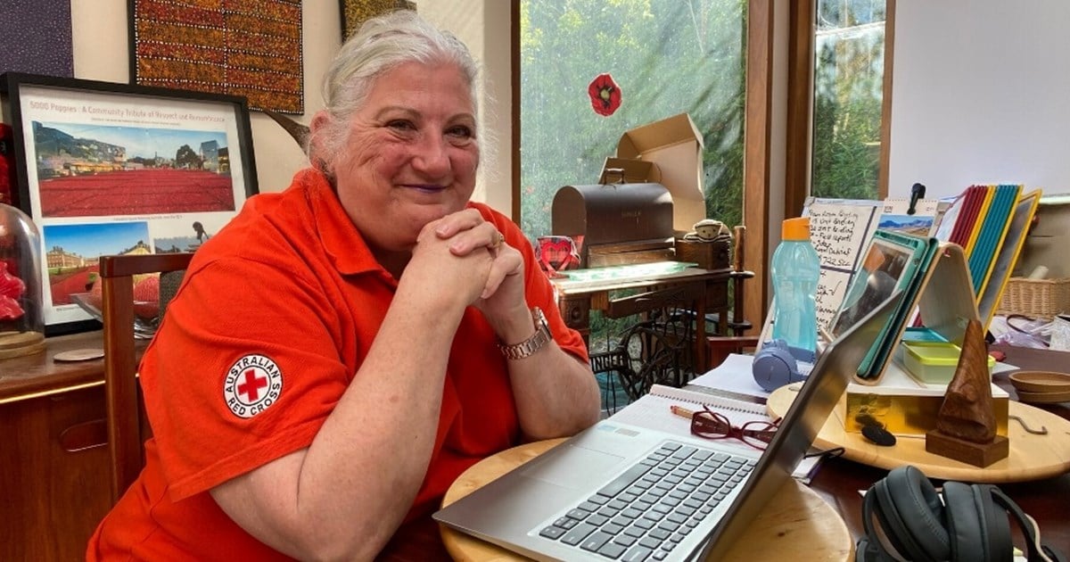 A virtual hug and a friendly voice