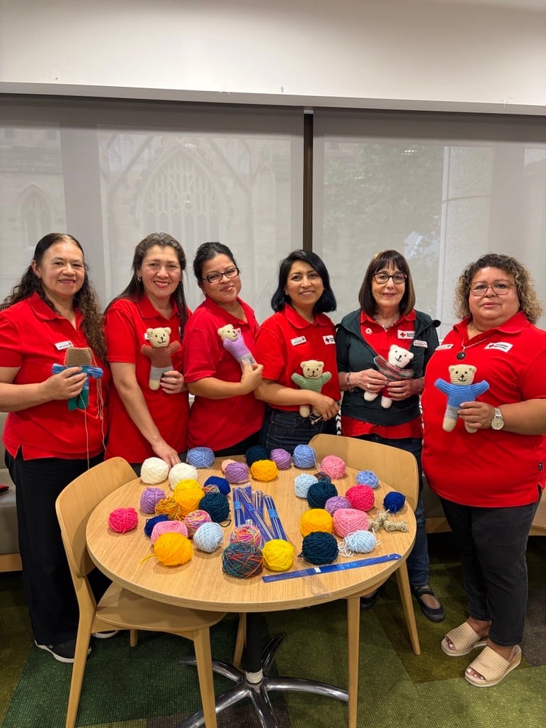 The healing comfort of Trauma Teddies