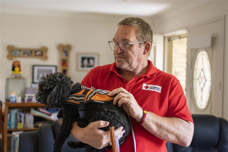 Anthony and Buddy: community, care and cultural connection in emergencies