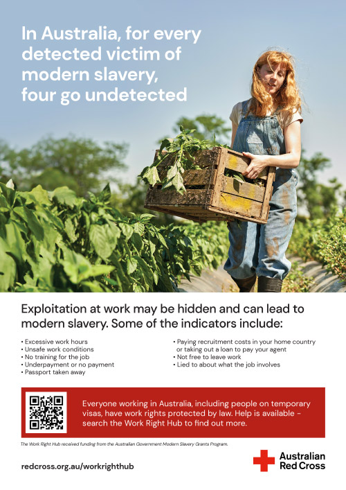 Modern slavery poster 1